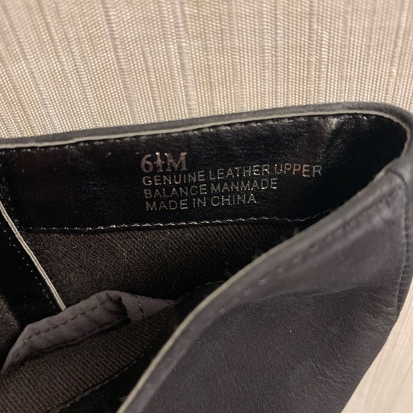 BP Nordsrtrom Transit Tall Black Leather Boot 6.5 - Picture 6 of 6